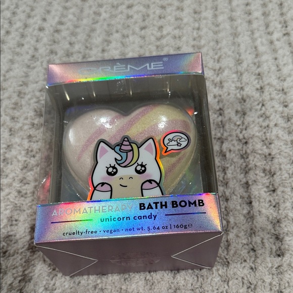 The Creme Shop Other - Crème Unicorn Candy Heart Bath Bomb